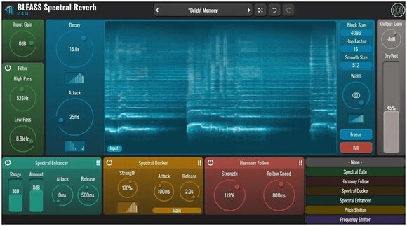 Software de studio Plug-In Efect BLEASS Spectral Reverb (Produs digital) - 3