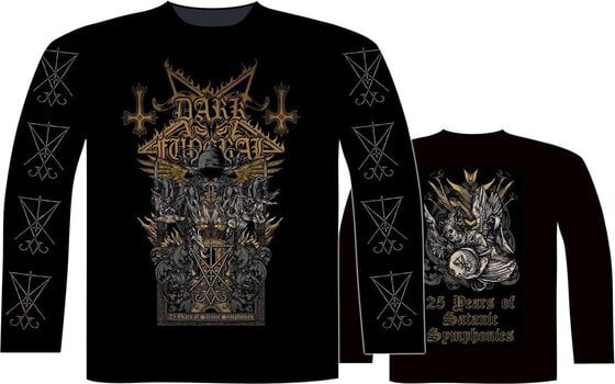 Košulja Dark Funeral 25 Years Of Satanic Symphonies Black 2XL Košulja - 2