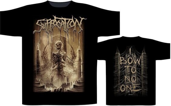 Tricou Suffocation Bow To No One Black S Tricou - 2