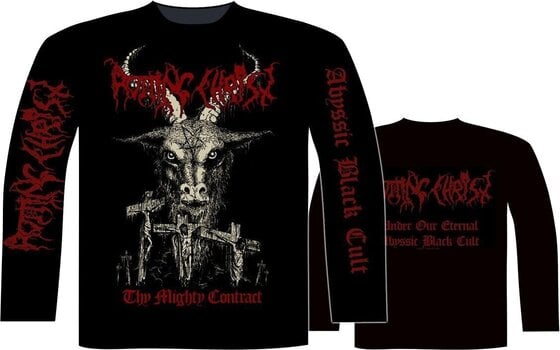 Maglietta Rotting Christ Thy Mighty Contract Maglietta a maniche lunghe Black XL - 2