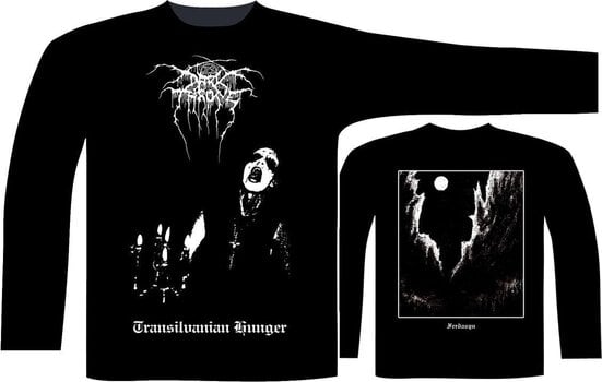 Сорочка Darkthrone Transilvanian Hunger Футболка з довгим рукавом Black L - 2