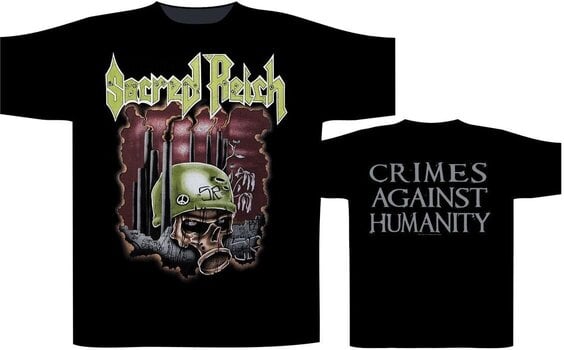 T-shirt Sacred Reich Crimes Against Humanity Black M T-shirt - 2
