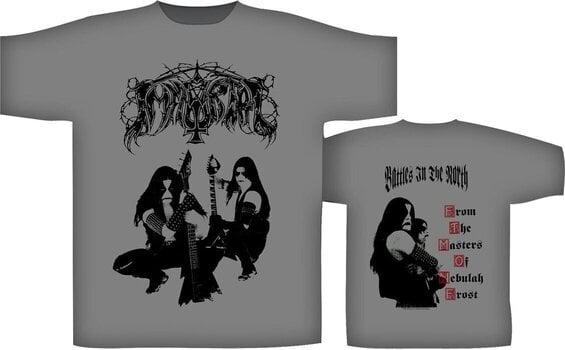Camiseta de manga corta Immortal Battles In The North Camiseta de manga corta Grey M - 2