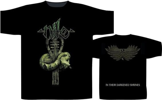 Camiseta de manga corta Nile Darkened Shrines Camiseta de manga corta Black XL - 2