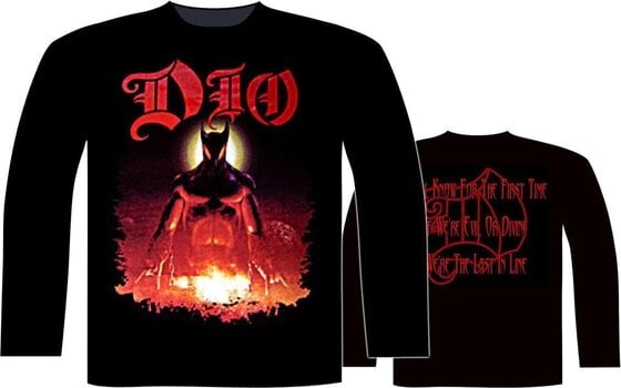 Сорочка Dio Last In Line Футболка з довгим рукавом Black М - 2