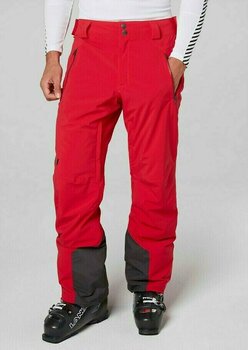 Pantalones de esquí Helly Hansen Force Ski Pants Alert Red M - 2