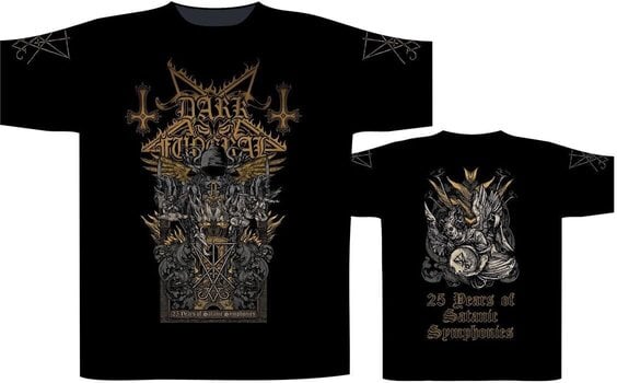 Košulja Dark Funeral 25 Years Of Satanic Symphonies Black 2XL Košulja - 2