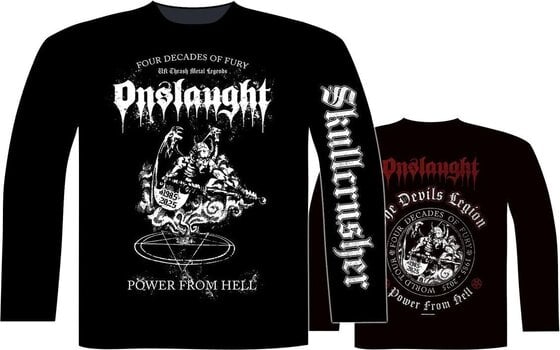 T-Shirt Onslaught Power From Hell Black 2XL T-Shirt - 2