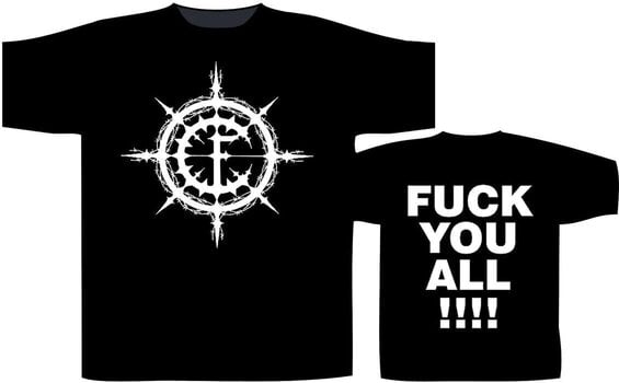 Shirt Carpathian Forest Fuck You All!!!! Black 2XL Shirt - 2