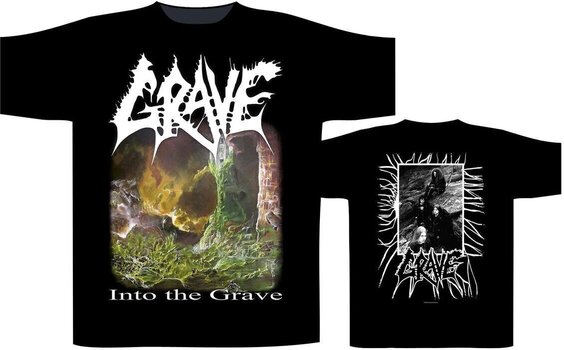 Shirt Grave Into The Grave Black L Shirt - 2