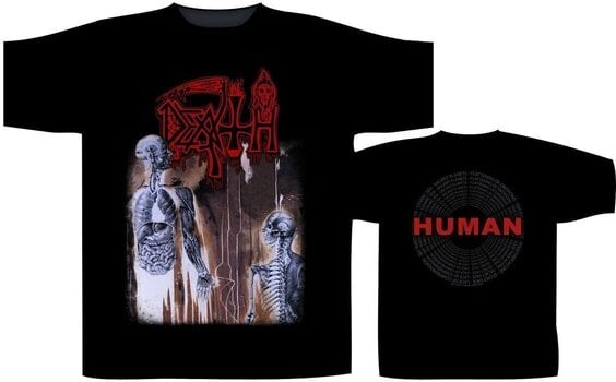 Tricou Death Human Black L Tricou - 2