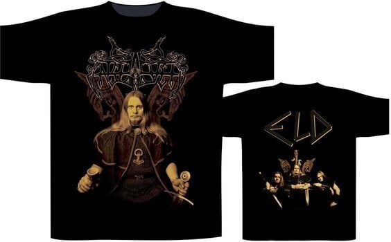 T-Shirt Enslaved Eld 2025 Short Sleeve T-Shirt Black M - 2