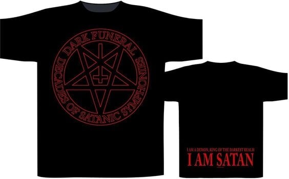 Tricou Dark Funeral I Am Satan Black 2XL Tricou - 2