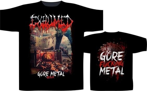 Tricou Exhumed Gore Metal Redux Tricou cu mânecă scurtă Black XL - 2