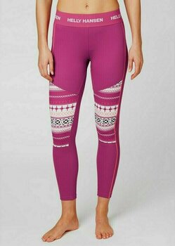 Thermo ondergoed voor dames Helly Hansen HH Lifa Active Graphic Pant Festival Fuchsia XS Thermo ondergoed voor dames - 3