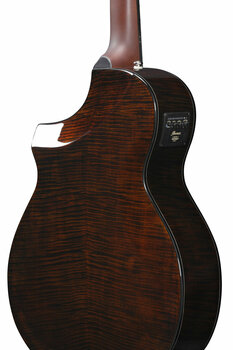 Electro-acoustic guitar Ibanez AEWC300N-NNB Natural Browned Burst - 5