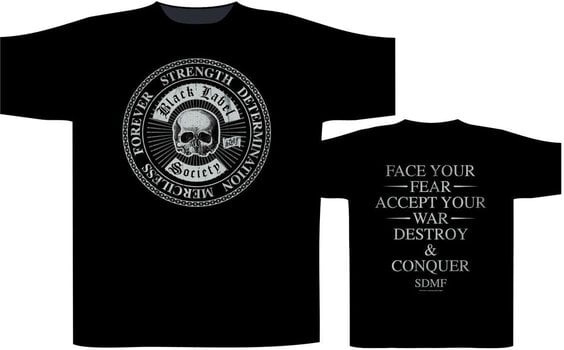 T-shirt Black Label Society Face Your Fears Black L T-shirt - 2