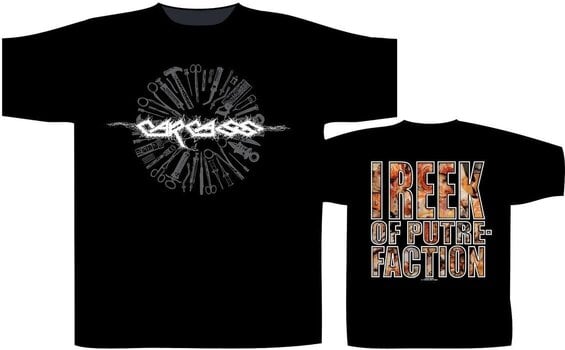 Shirt Carcass I Reek Of Putrefaction Black XL Shirt - 2