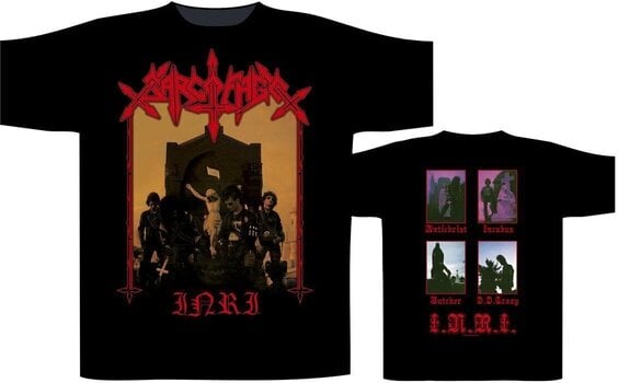Košulja Sarcófago I.N.R.I. Cover Black 2XL Košulja - 2