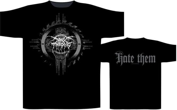 Skjorte Darkthrone Hate Them Black S Skjorte - 2