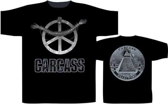 Košulja Carcass Heartwork Black 2XL Košulja - 2