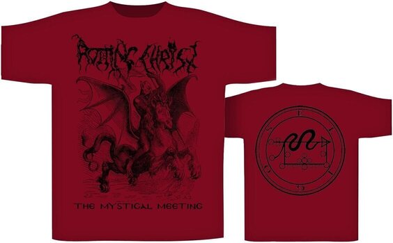 Košulja Rotting Christ Mystical Meeting Burgundy 2XL Košulja - 2