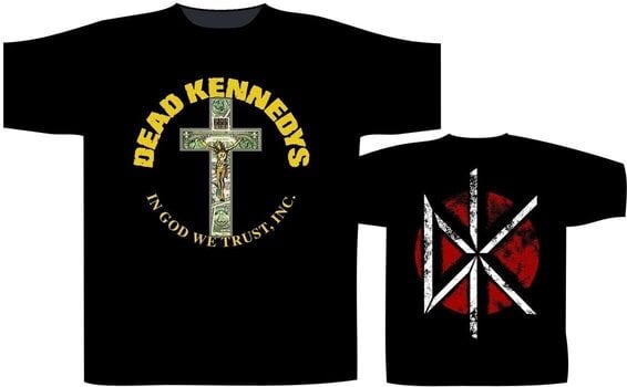 Shirt Dead Kennedys In God We Trust Black L Shirt - 2