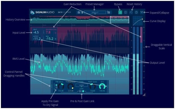 Studio software plug-in effect Signum Audio SKYE Clipper (Surround) (Digitaal product) - 2