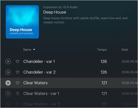 Sample/Sound Library XLN Audio XO Expansion: Deep House (Digital product) - 3