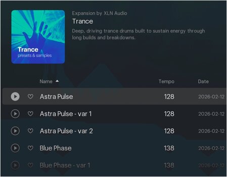 Sample/Sound Library XLN Audio XO Expansion: Trance (Digital product) - 3