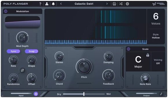 Studio software plug-in effect Minimal Audio Poly Flanger (Digitaal product) - 2