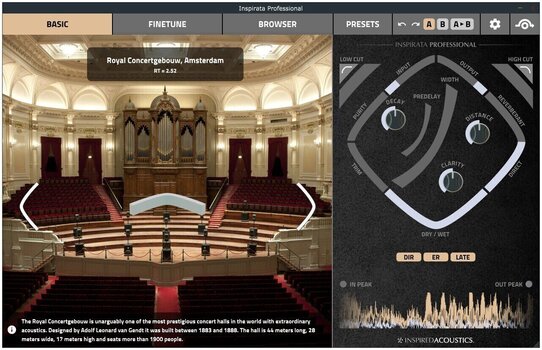 Plugins d'effets INSPIRED ACOUSTICS Inspirata Post Pro Roompack 1 (Produit numérique) - 2