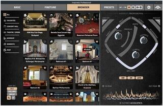 Plugins d'effets INSPIRED ACOUSTICS Inspirata Post Pro Roompack 1 (Produit numérique) - 3