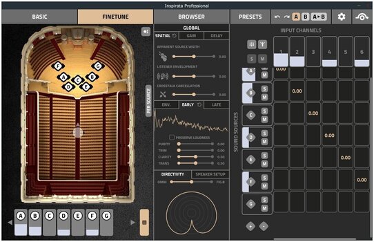 Plugins d'effets INSPIRED ACOUSTICS Inspirata Post Pro Roompack 1 (Produit numérique) - 5