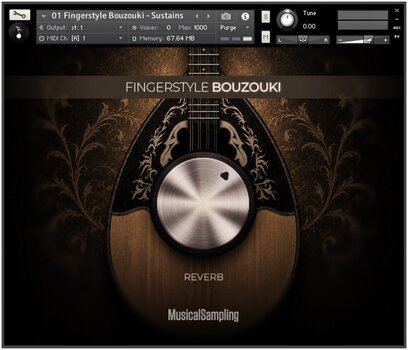 Sample/Sound Library Musical Sampling Fingerstyle Bouzouki (Digital product) - 2