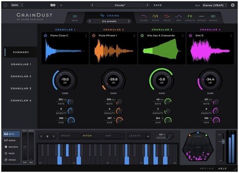 Studio software plug-in effect Sound Particles Spatial Music IV (Digitaal product) - 3