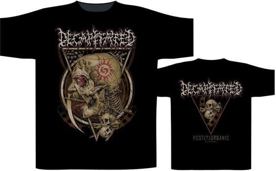 T-shirt Decapitated Post Organic T-shirt à manches courtes Black M - 2