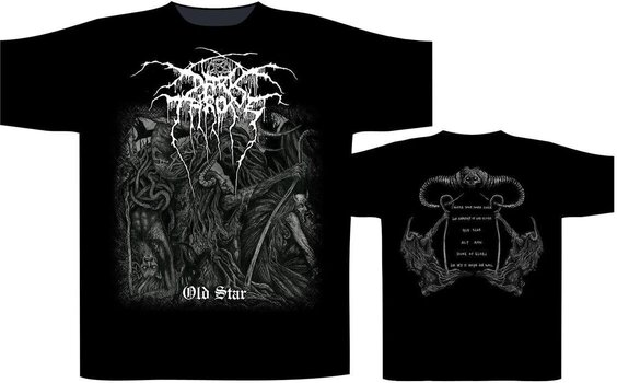 T-shirt Darkthrone Old Star T-shirt à manches courtes Black L - 2