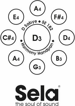 Handpan Sela Harmony Handpan D Sabye - 9