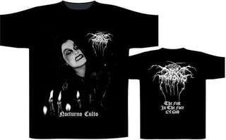 T-shirt Darkthrone The Fist In The Face Of God / Nocturno Culto - 1