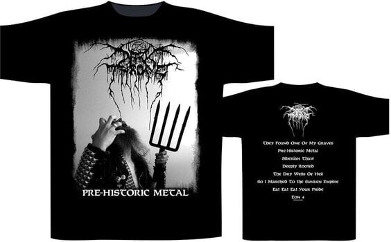 Camiseta de manga corta Darkthrone Pre-Historic Metal Black M Camiseta de manga corta - 2