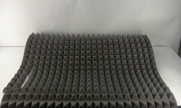 Absorberende skumpanel Mega Acoustic PA-PMP5 115x195x5 Dark Gray Absorberende skumpanel (Skadet) - 2