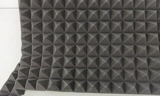 Absorberende skumpanel Mega Acoustic PA-PMP5 115x195x5 Dark Gray Absorberende skumpanel (Skadet) - 3