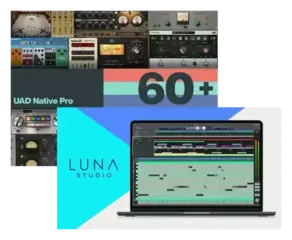 Software de gravação DAW Universal Audio UAD LUNA Studio + Native Pro (Produto digital) - 6