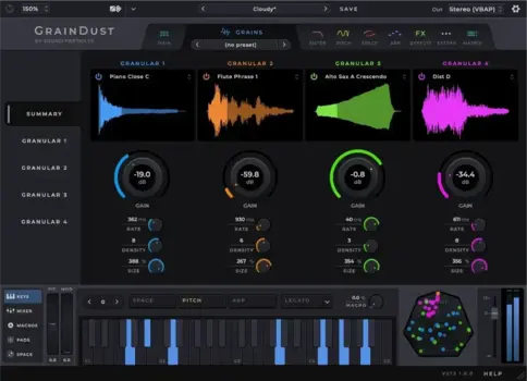 Software Plug-In FX Processor Sound Particles Spatial Music IV (Digital product) - 8