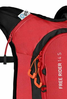 Ski Travel Bag Ortovox Free Rider 14 S Hot Coral Ski Travel Bag - 2