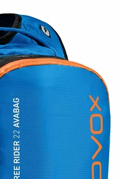 Ski Travel Bag Ortovox Free Rider 22 Avabag Kit Safety Blue Ski Travel Bag - 4