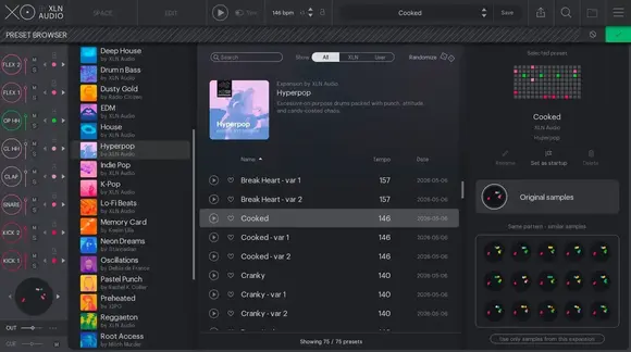 Näidisteek/Helikogu XLN Audio XO Expansion: Hyperpop (Digitaalne toode) - 7