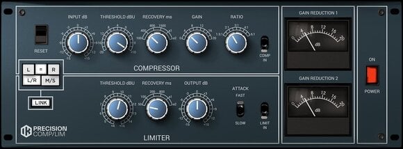 Studijski software plug-in efekt Metric Halo Kevins Limiter (Digitalni izdelek) - 2