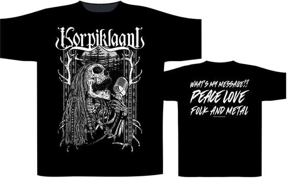 Сорочка Korpiklaani What'S My Message Black 2XL Сорочка - 2